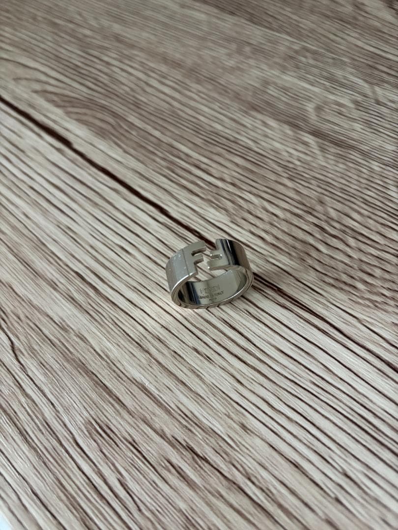 や*し様 美品 FENDI フェンディ ズッカ FF リング S 18号