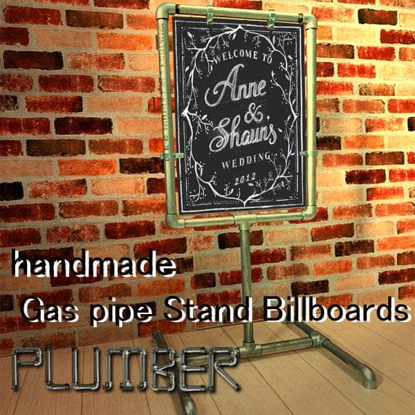 スタンド看板　A2　ブラックボード　おしゃれ　インダストリアル