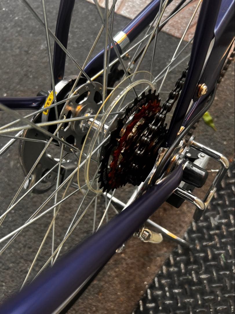 カゴ付き自転車APPLAUD 26インチ