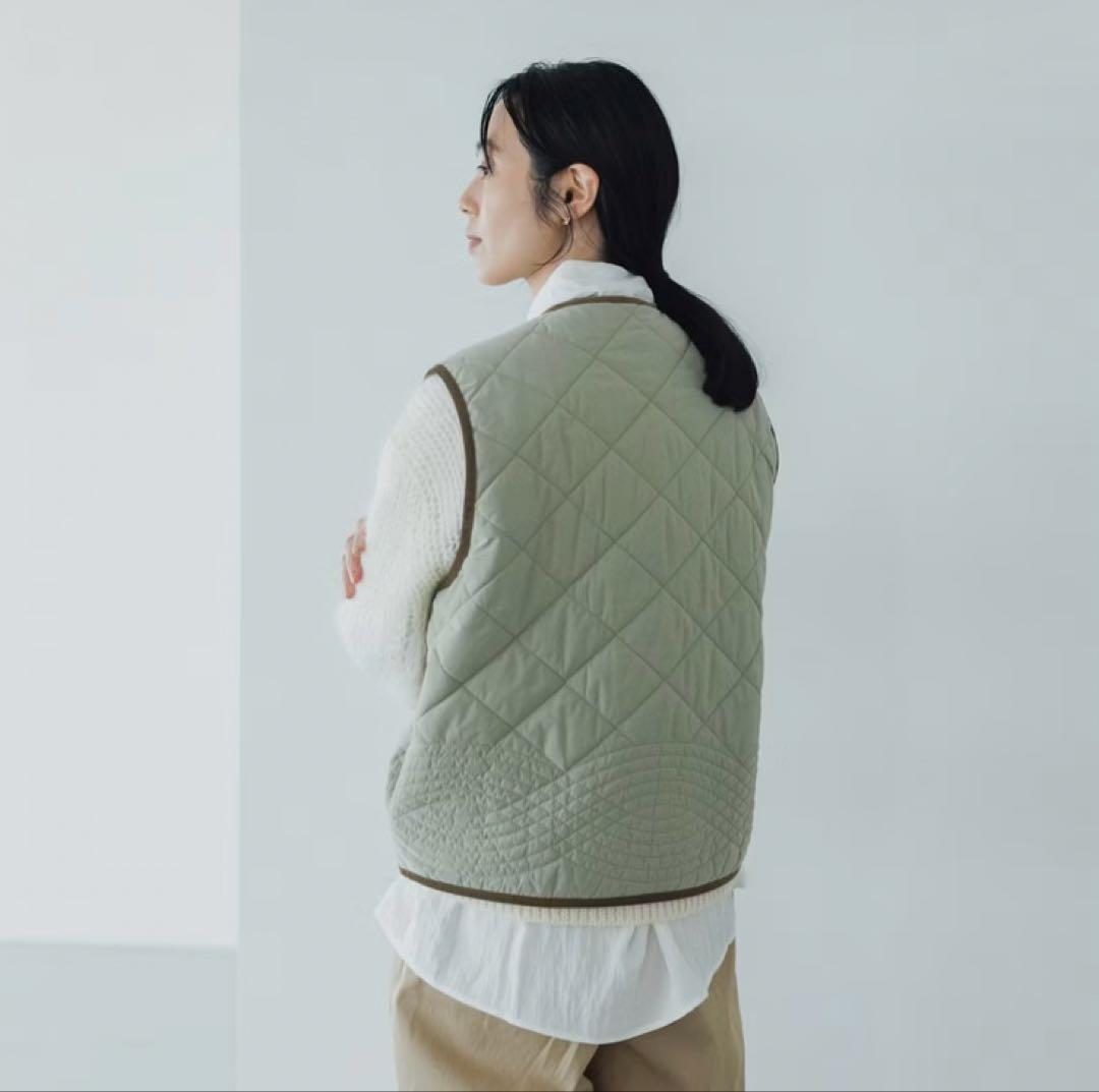 キルティングベスト / よしいちひろさんコラボ　北欧暮らしの道具店