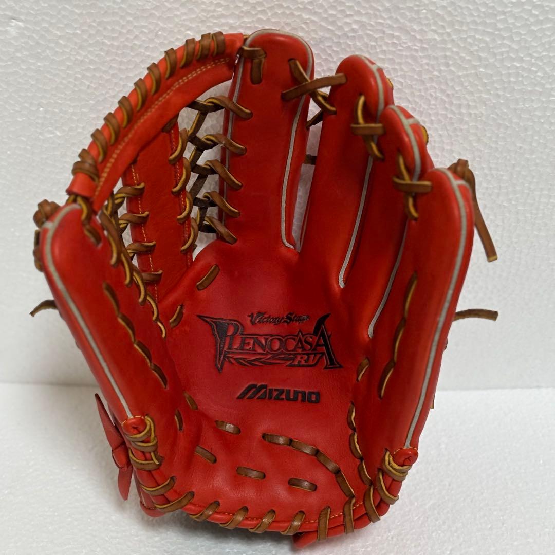 新品未使用 ミズノ 硬式 外野用 ビクトリーステージ 美品 ミズノプロ