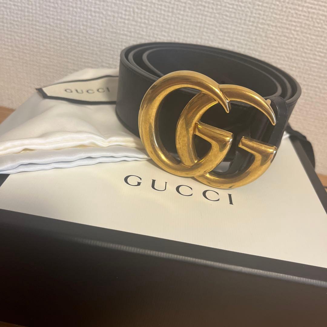 グッチ GUCCI ベルト GGマーモント 400593 レザー ベルト
