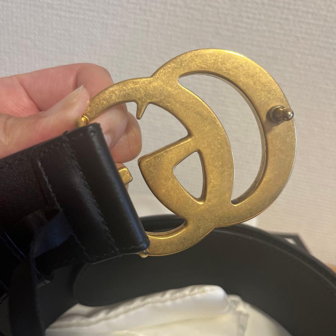 グッチ GUCCI ベルト GGマーモント 400593 レザー ベルト