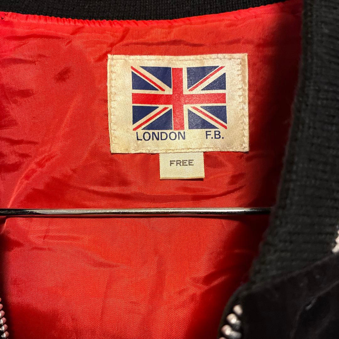 希少★LONDON FB 沢尻エリカ着用モデル ベロア 虎刺繍 スカジャン