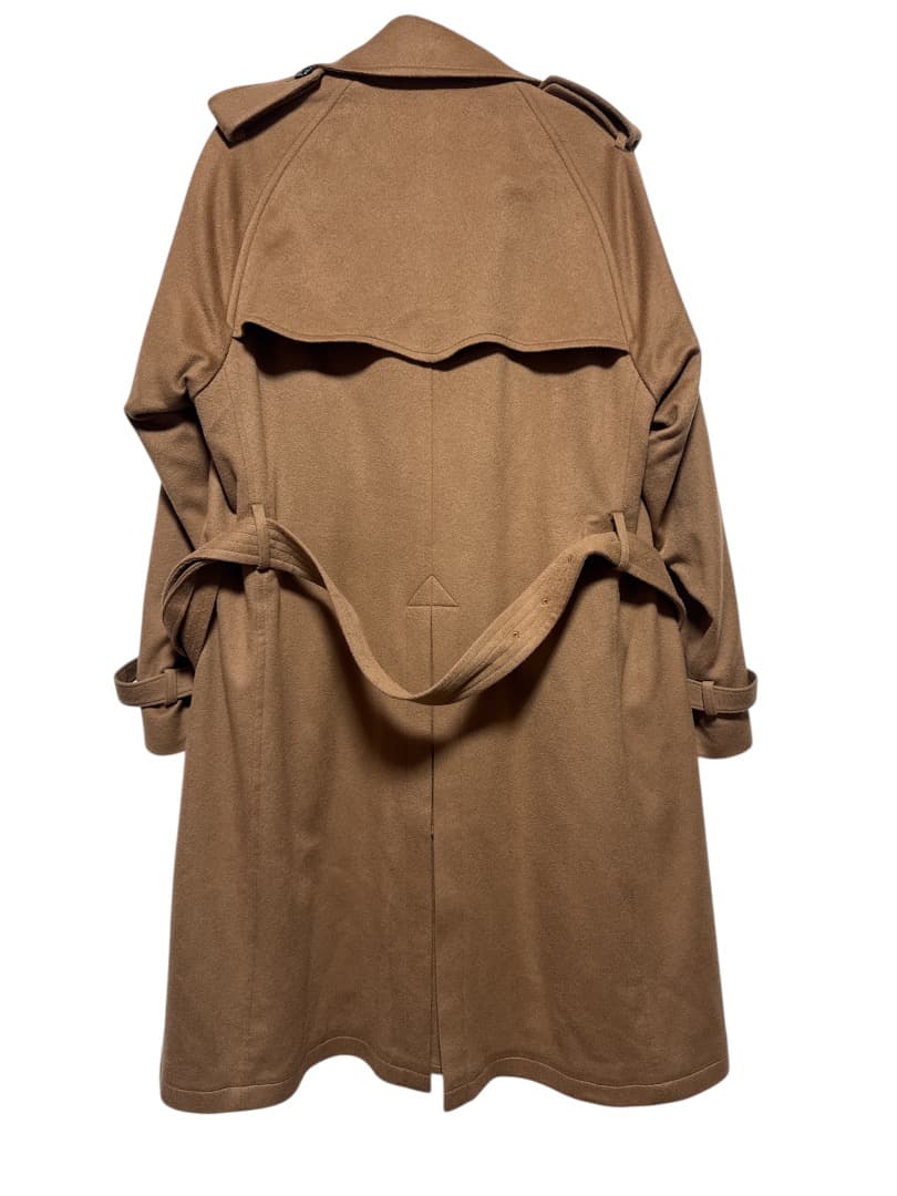 ユニバーサルランゲージ ピュアカシミア トレンチコート 今季 新作 サイズM