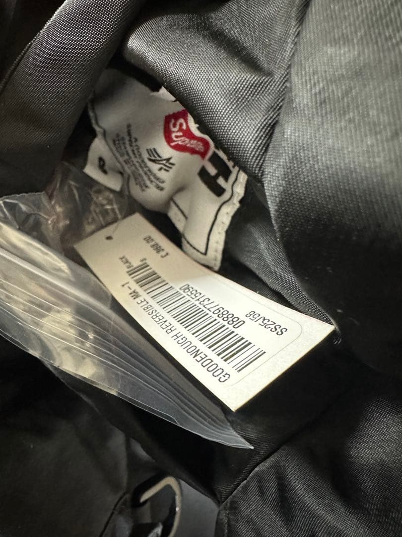 ジャケット・アウター Supreme x GOODENOUGH Reversible MA-1