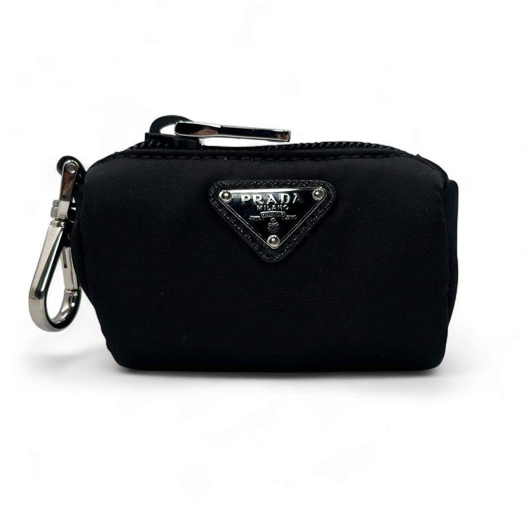 【現行】PRADA プラダ　Re-Nylon xサフィアーノレザー ペットバッグ