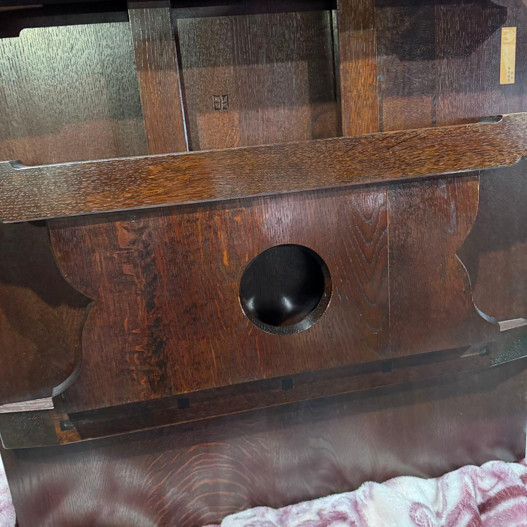 松本民芸家具　折りたたみテーブル　座卓