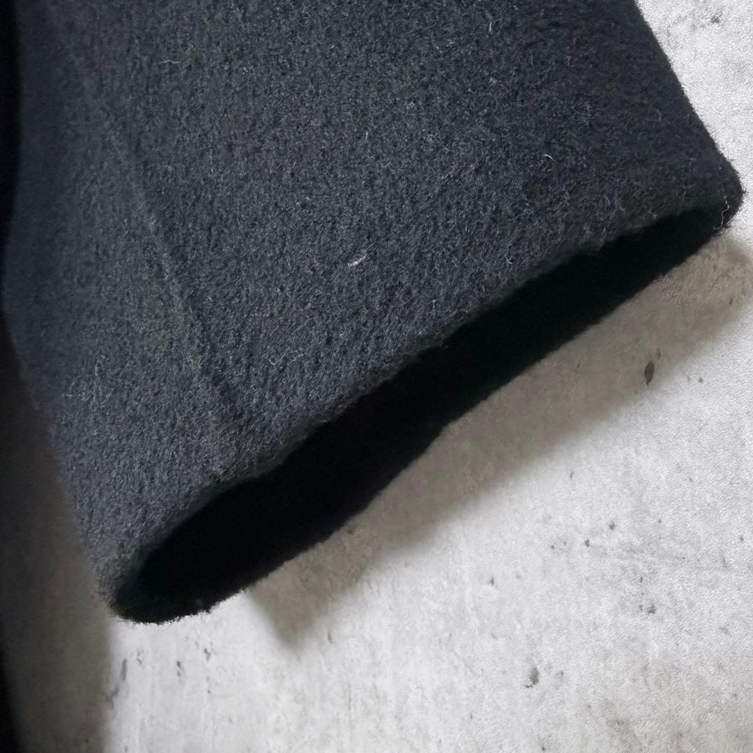 エバーネイビー evernavy リバーロングコクーンコート ブラック M