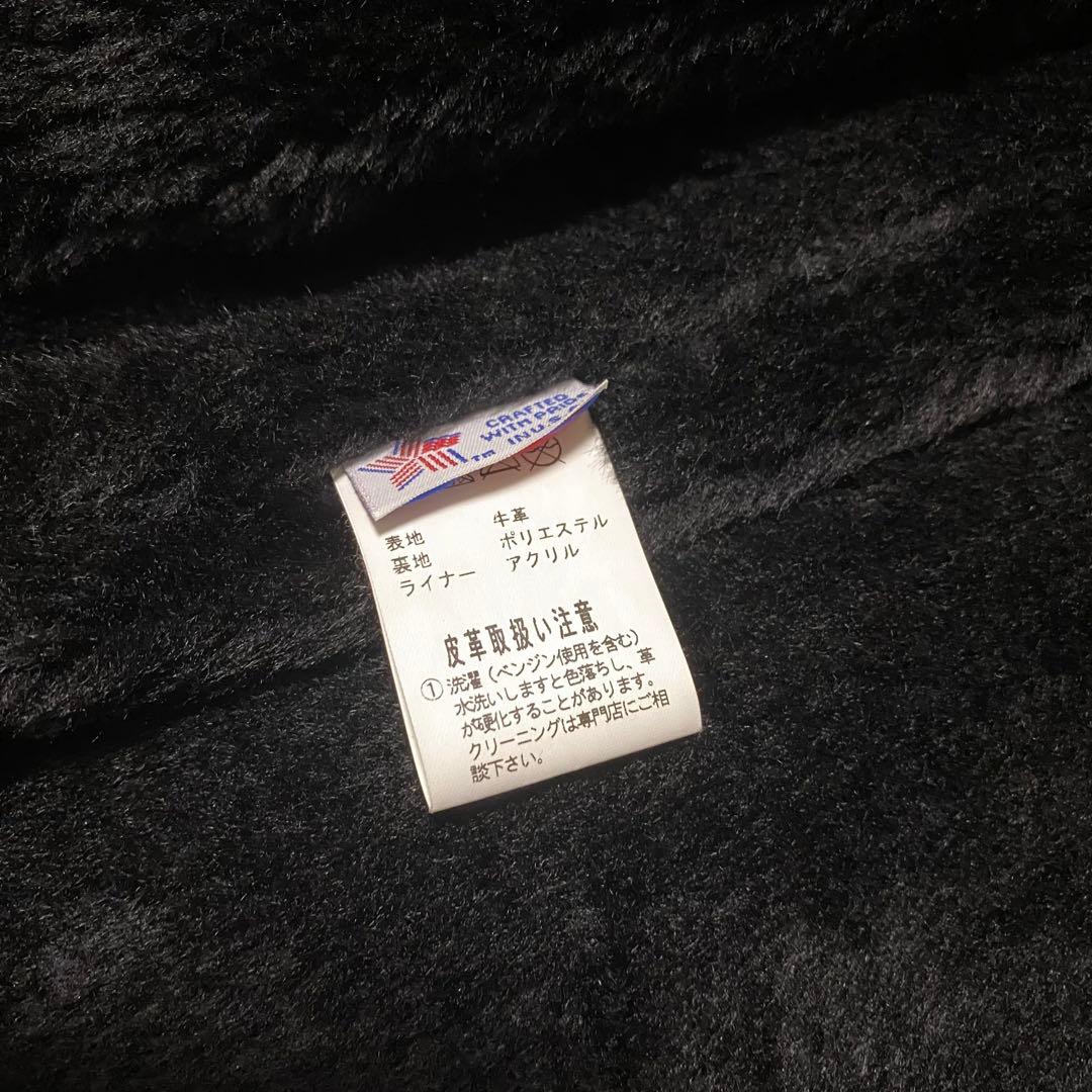 美品　Schott ショット ライダースジャケット　革ジャン USA製