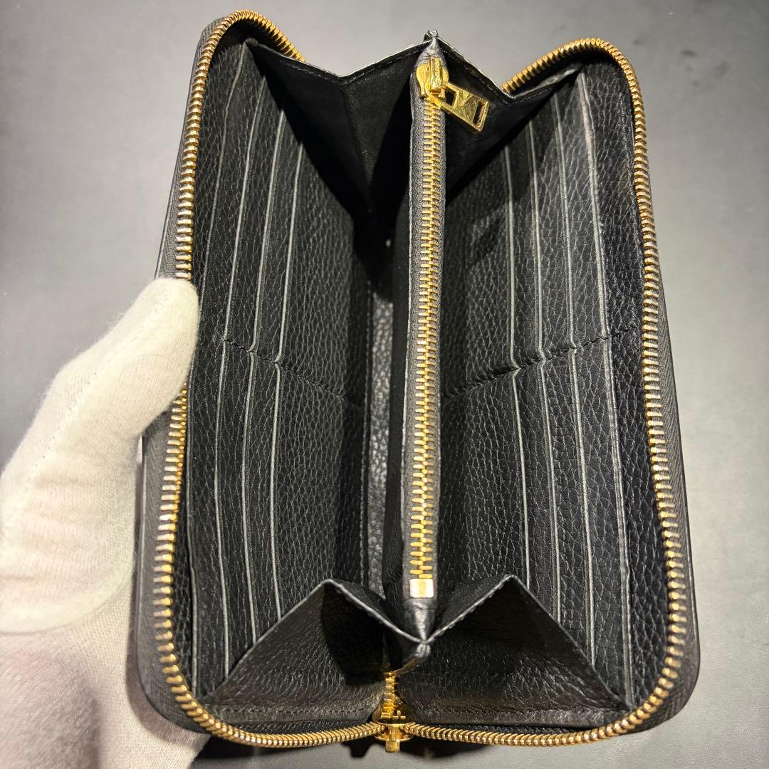 TOM FORD トムフォード 長財布 レザー ブラック