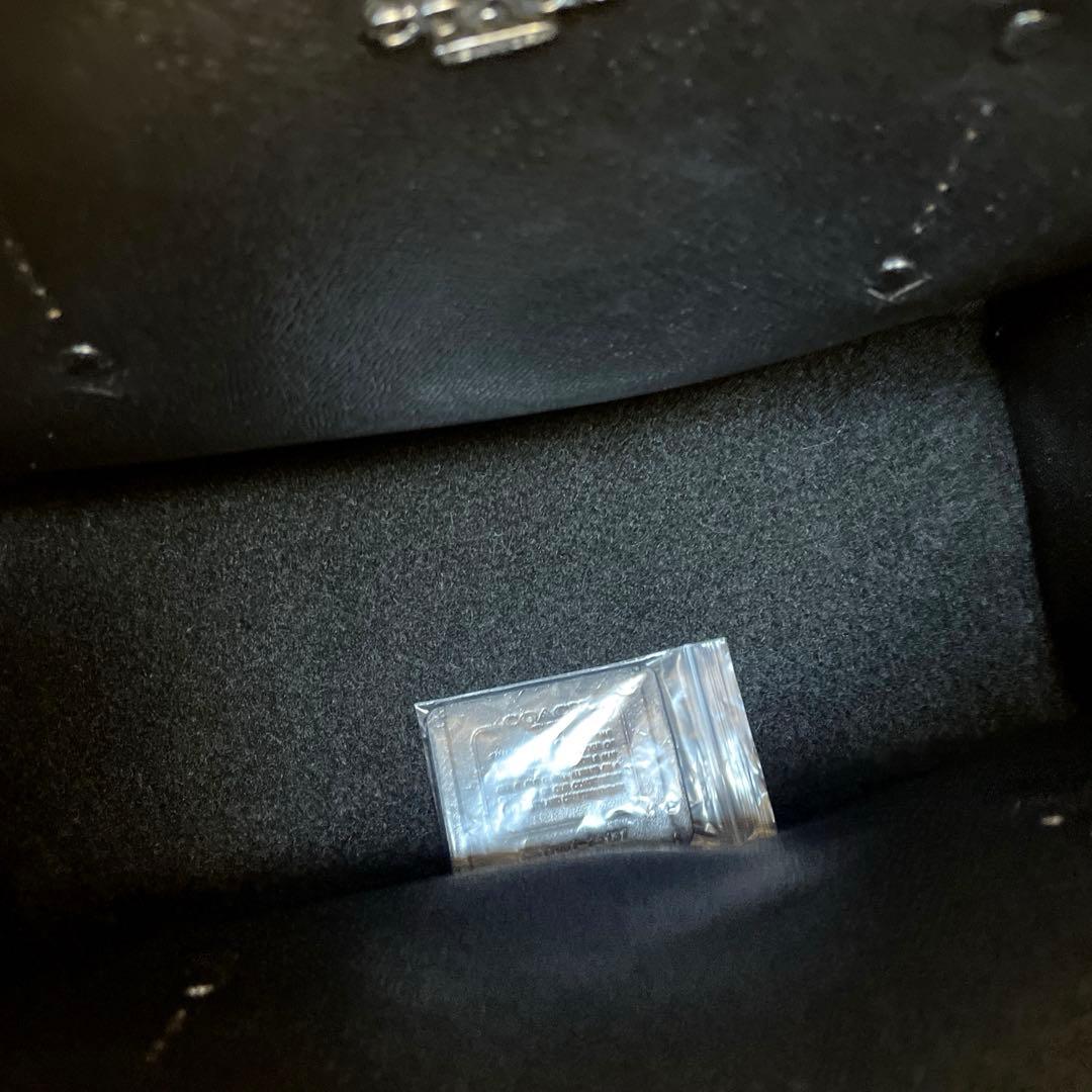 COACH‼️未使用状態(^^)BLACKレザートートバッグ‼️