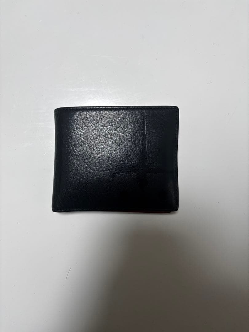 カタリスト　レザー黒　二つ折り財布