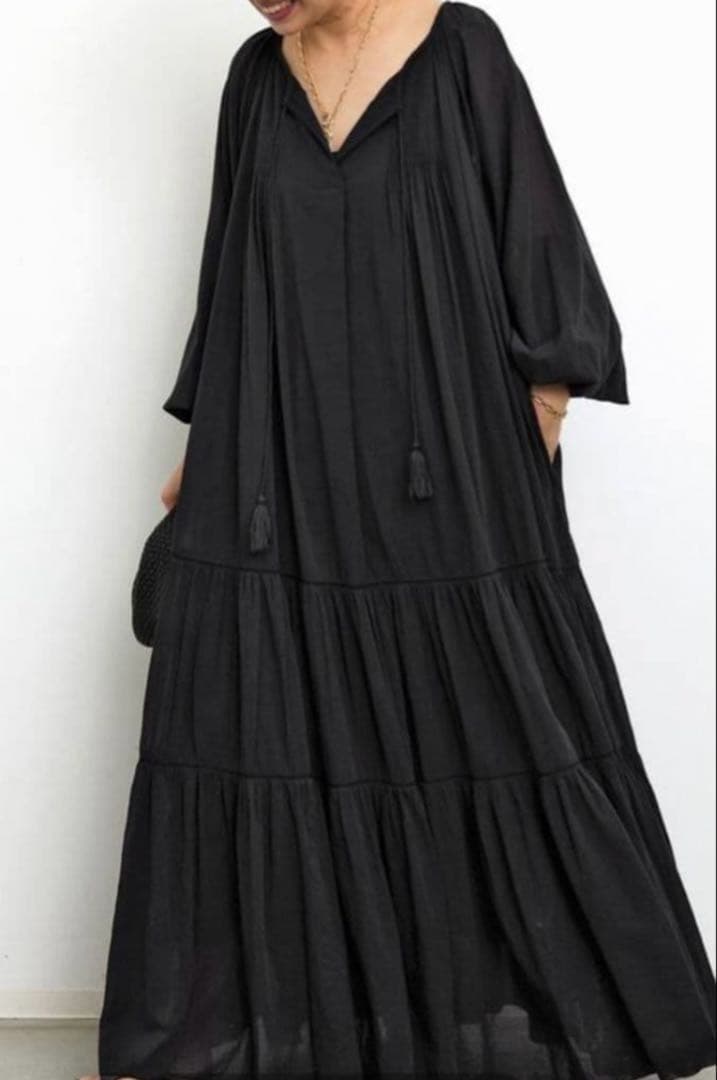 【美品】DeuxiemeClasse Modern ethnicドレス