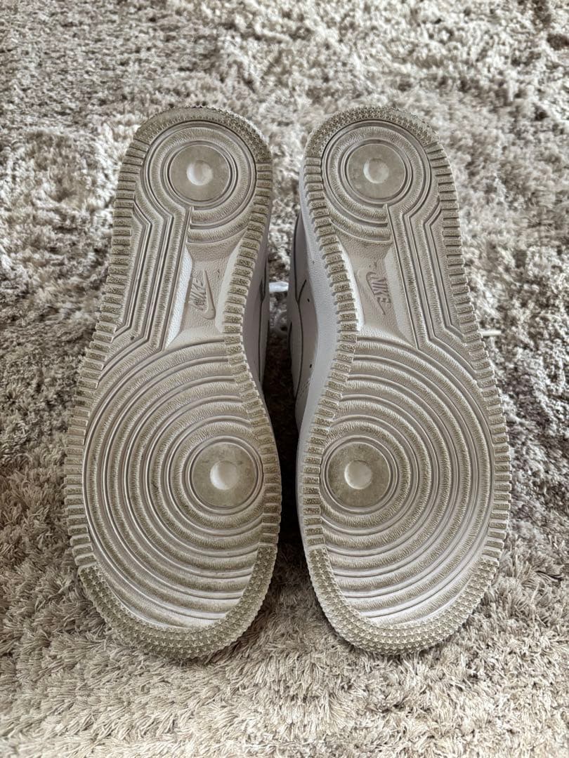 【美品】Nike Air Force 1 ホワイトスニーカー23センチ