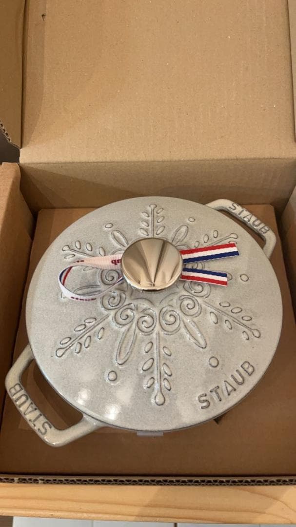 【新品】ストウブ staub ワナベ S スノーフレーク カンパーニュ