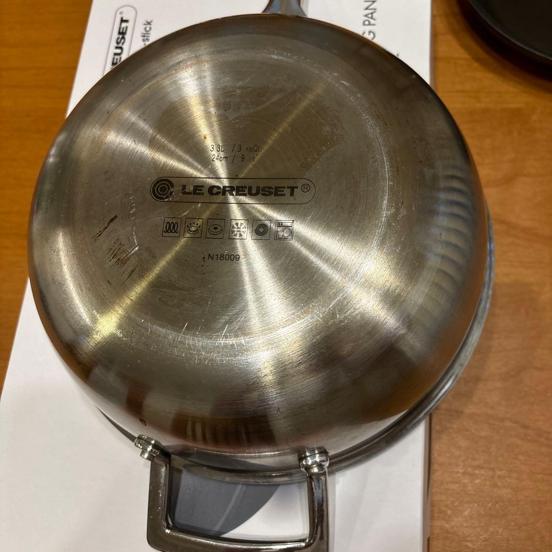 ⭐︎ル・クルーゼ⭐︎フライパン中古セット