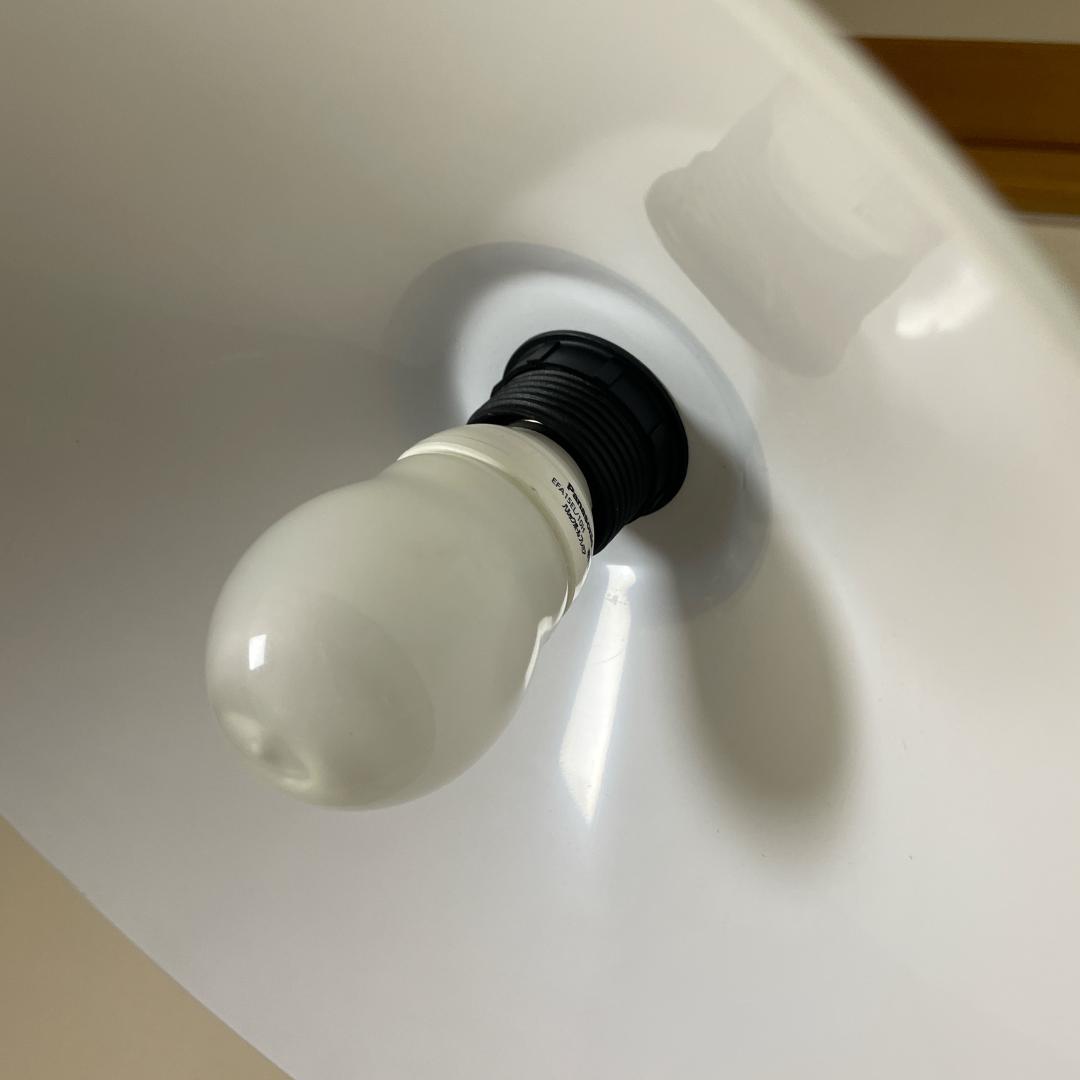 廃盤レアー　希少　IKEA KROBY フロアスタンド ホワイト　クロム