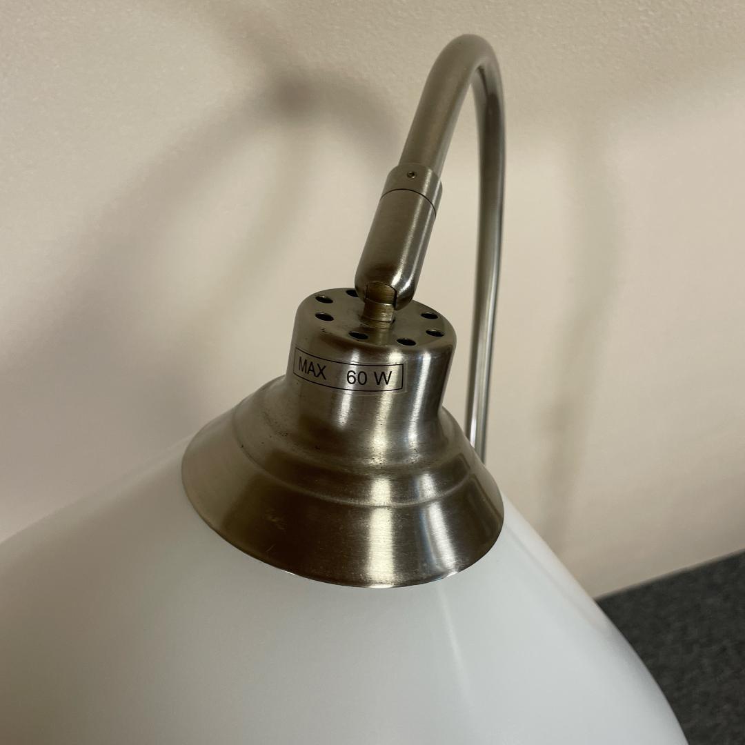 廃盤レアー　希少　IKEA KROBY フロアスタンド ホワイト　クロム