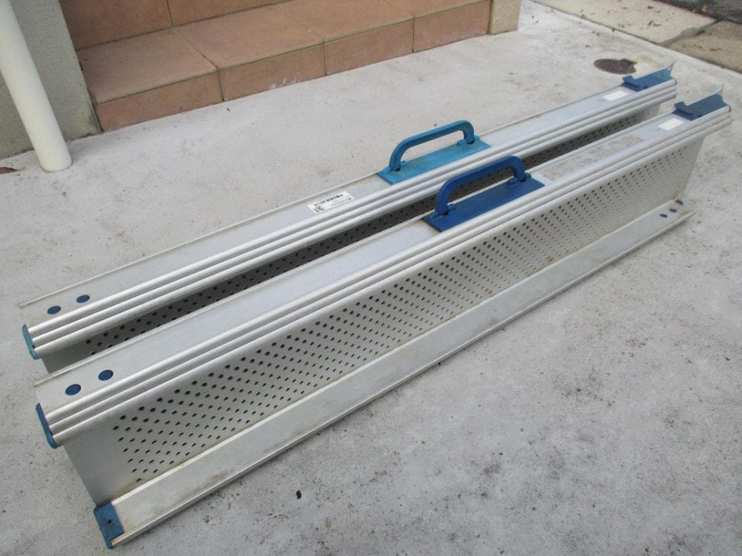 東山産業 スライドスロープ ESK300 アルミ 1.5 ～ 3m車椅子段差解消