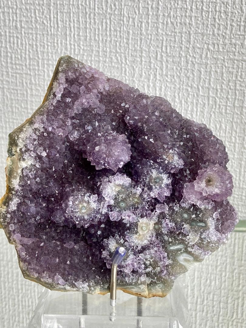 フラワーアメジストクラスター