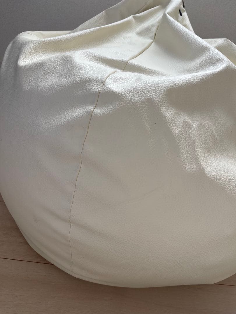 ハナロロ　ビーズクッションオニオン 170リットル 大きいサイズ レザーカバー