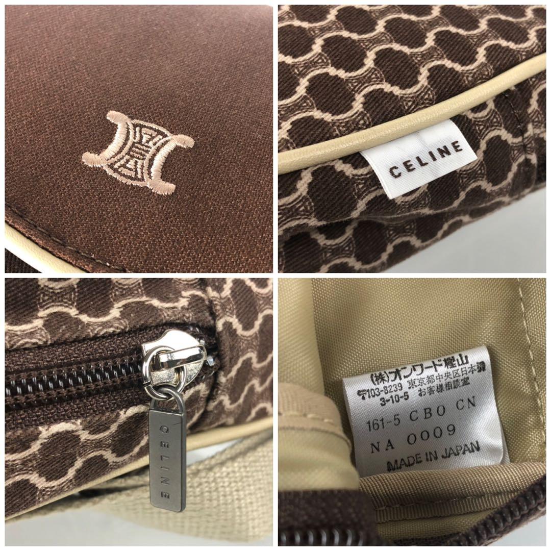 m*➿様 希少 CELINE セリーヌ キッズ 子供 ミニ リュック マカダム