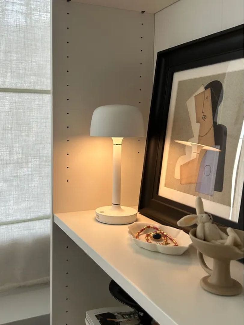 Scandi Livingスカンジリビング Halo ポータブルランプBeige