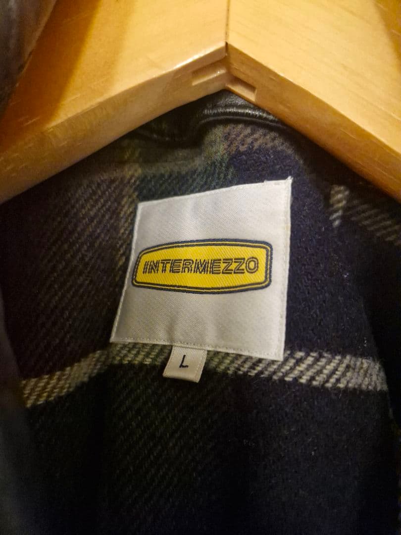 【ヴィンテージ '90s】Intermezzo 羊革 カーコート