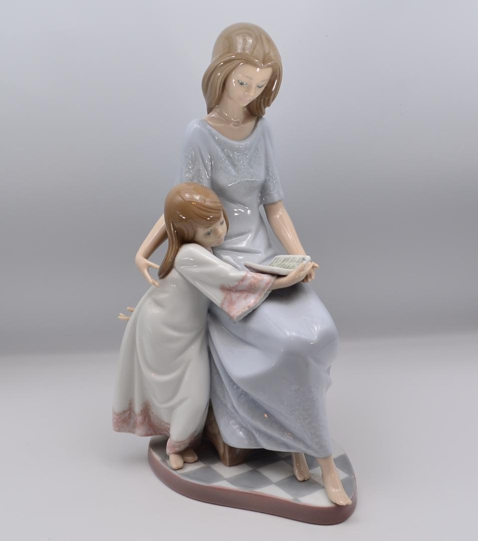 お休み前のおとぎ話　＃5457　No.2　★リヤドロ　スペイン　ポーセリン　絶版