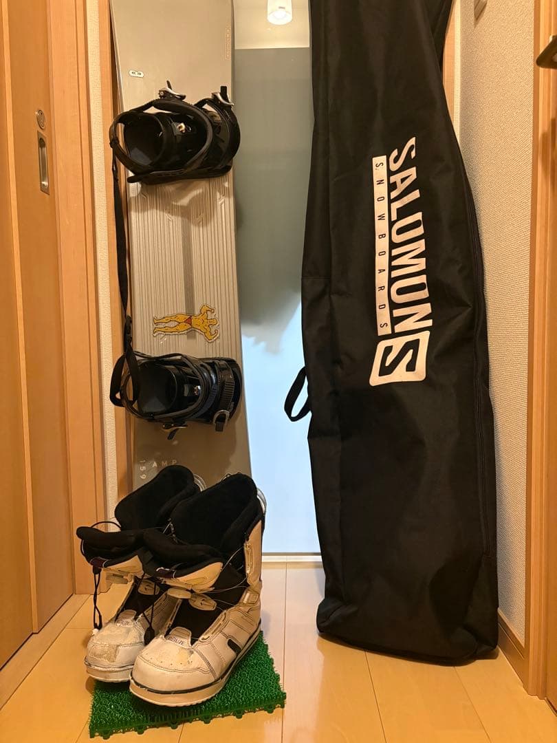 【SALOMON】サロモン スノーボード3点セット ＋ブーツ追加！ 値下げ交渉⭕️