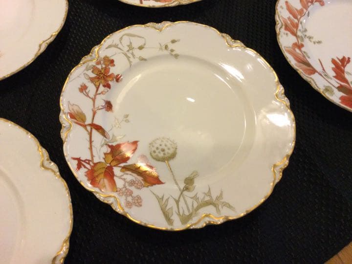 アビランド　アンティークプレート６枚セット