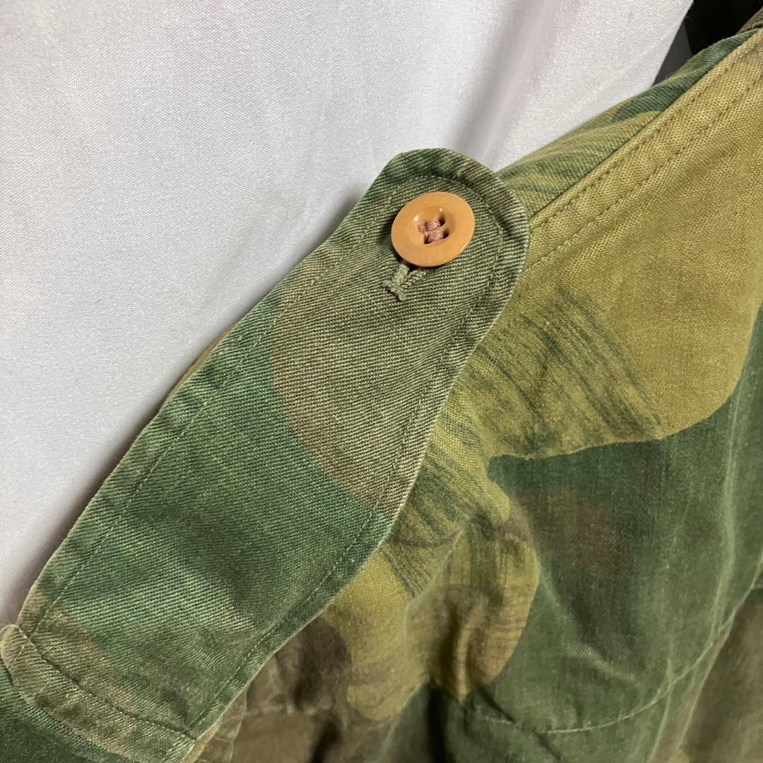 50's ベルギー軍 デニソンスモック　 ブラッシュストロークカモ　実物　官給品