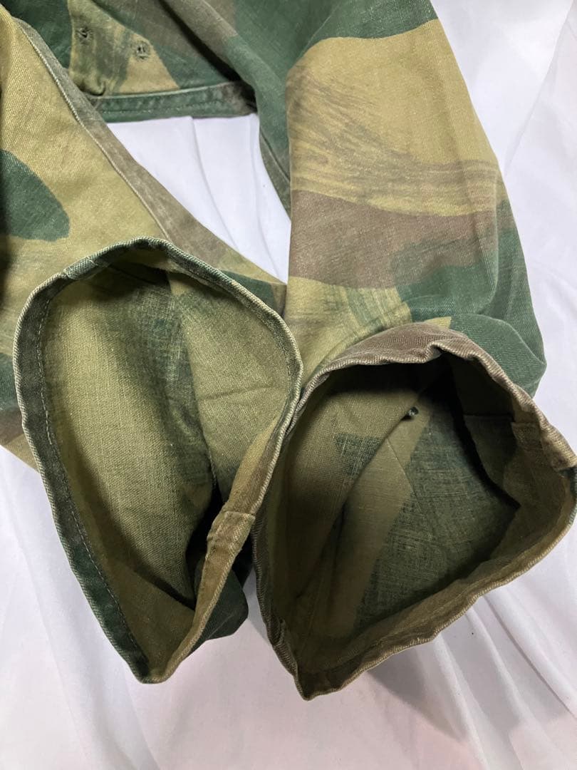 50's ベルギー軍 デニソンスモック　 ブラッシュストロークカモ　実物　官給品