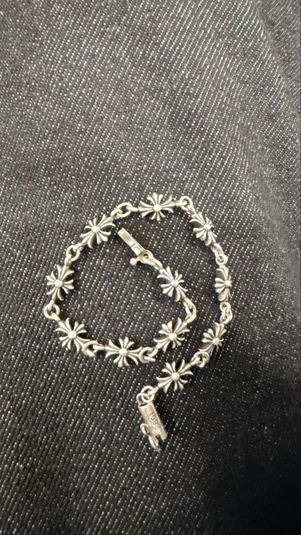 さ*か様 クロムハーツ タイニープラス ブレスレット 11LINK