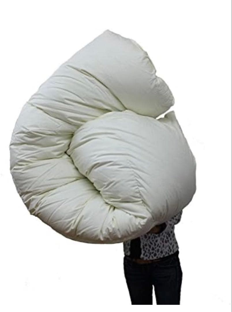 羽毛布団 シングル ハンガリー産ホワイトマザーグースダウン95% 日本製