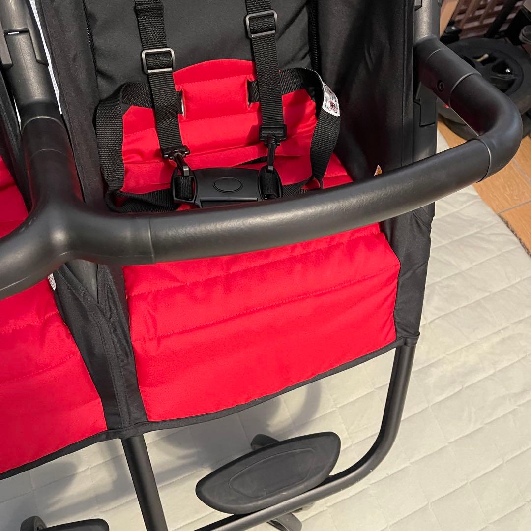 丸洗い済み！ココロンツイン ベビーカー 2人乗り 双子ちゃん　年子ちゃん