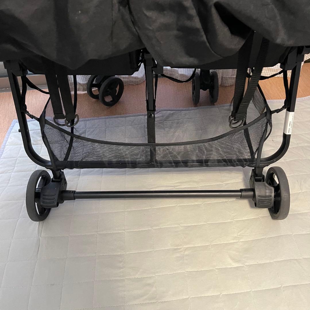 丸洗い済み！ココロンツイン ベビーカー 2人乗り 双子ちゃん　年子ちゃん