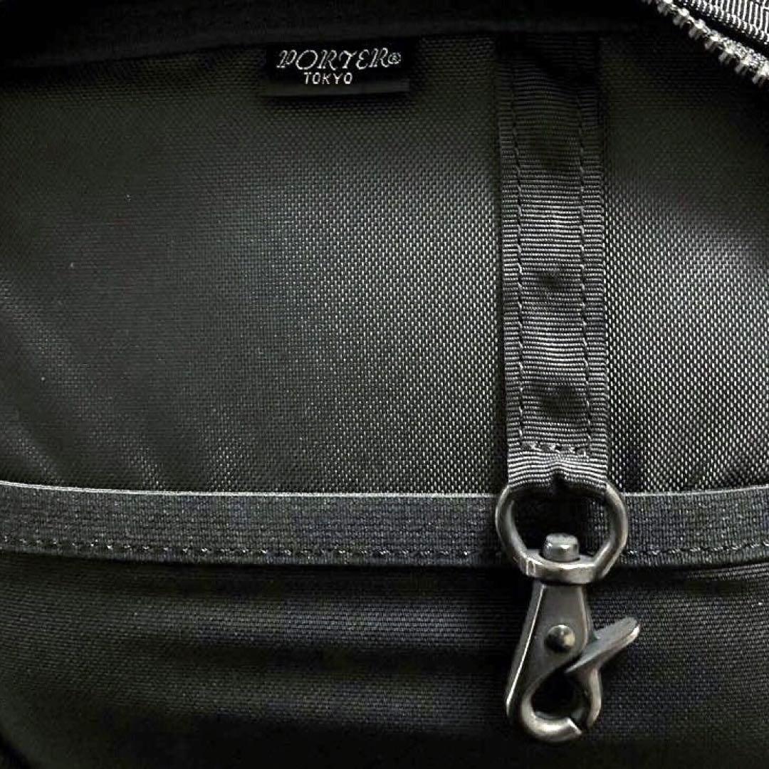 未使用級✨ポーターヒート スリングショルダー ボディバッグ マグライト ブラック