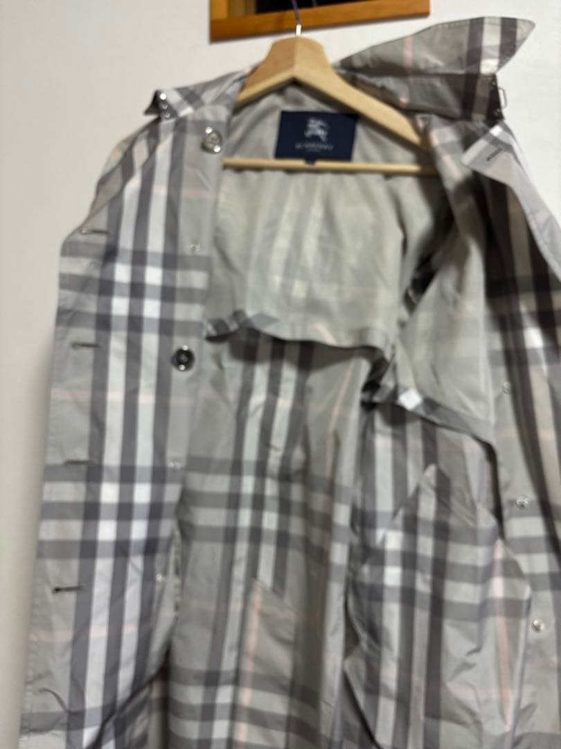 L*y様 超美品❗️バーバリーロンドン トレンチコート ベルト チェック 38