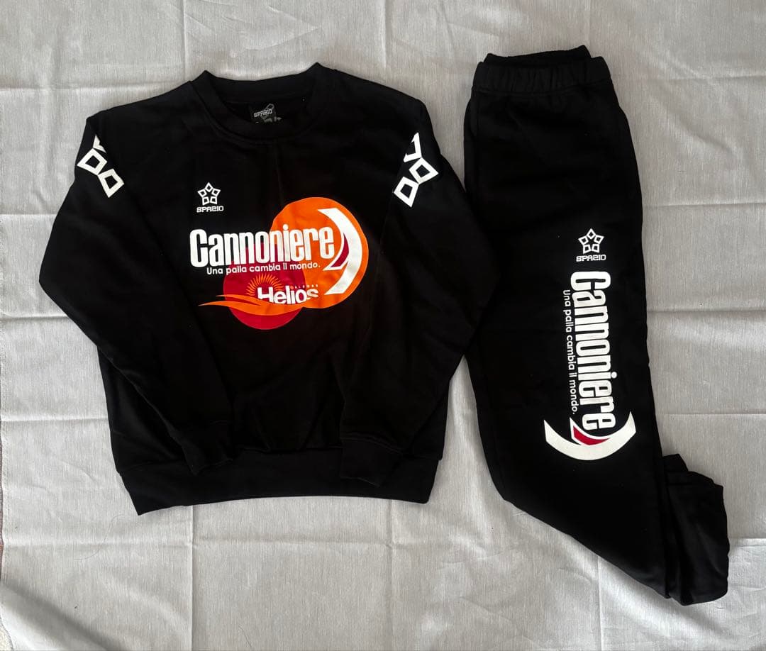 【新品タグ付き】SPAZIO ピステ上下 スウェット上下 セット売り