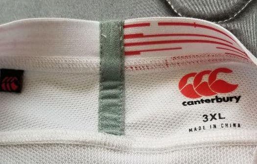 ラグビー、イングランド代表ユニフォーム、ワールドカップ2019、ホーム用