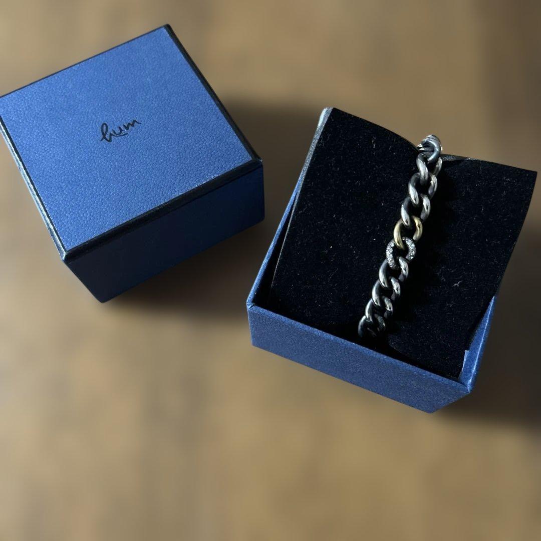 【hum humete】美品　ハムエタチェーンブレスレット