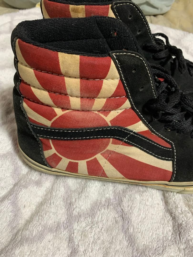 Vans Sk8-Hi HOSOIコラボ　旭日旗　スニーカー