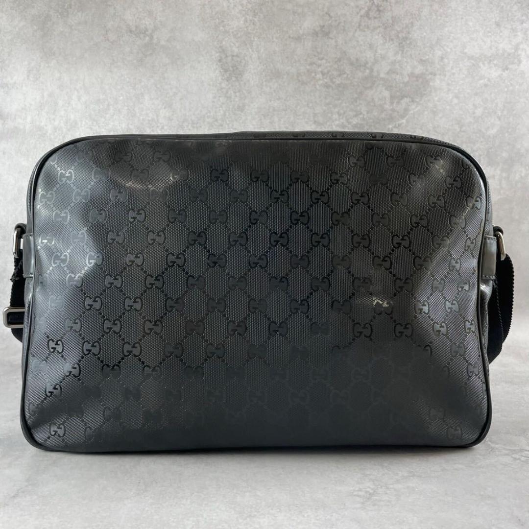 未使用級 GUCCI グッチ 211107 ショルダーバッグ GG インプリメ