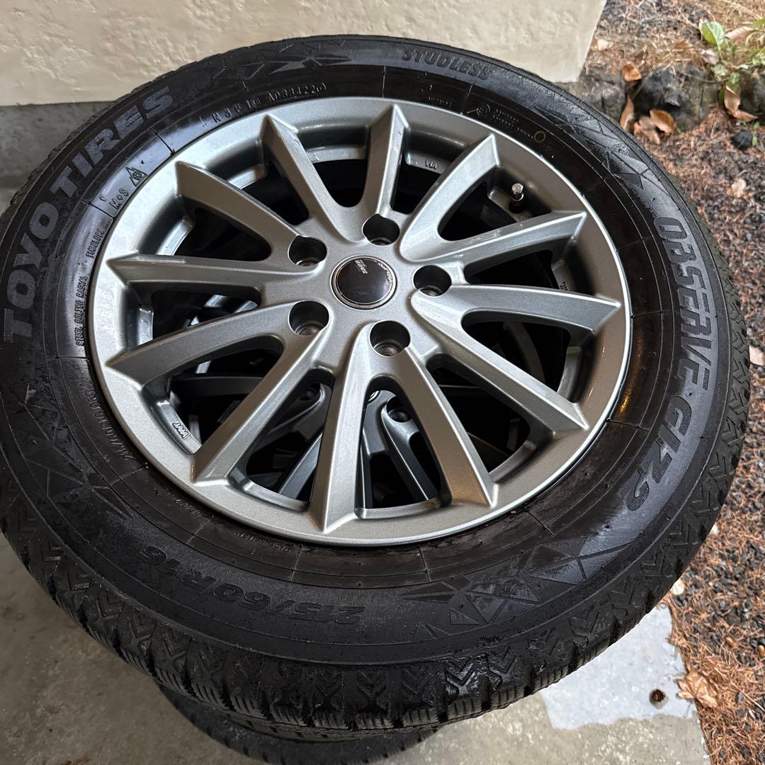 TOYO 215/60R16 GIZ2 スタッドレス ホイールセット 4本