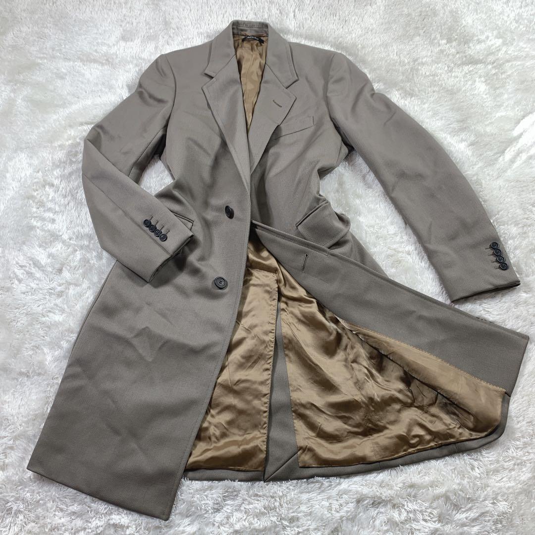 dunhill チェスターコート イタリア製 ダンヒル ドライクリーニング済