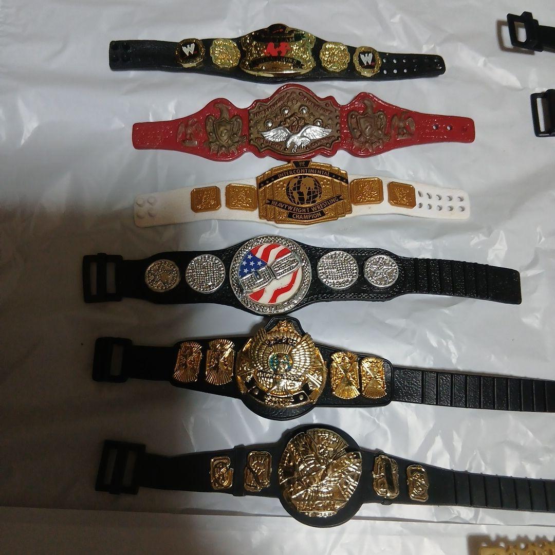 フィギュア用ベルト　39本セット　WWE WWF NXT