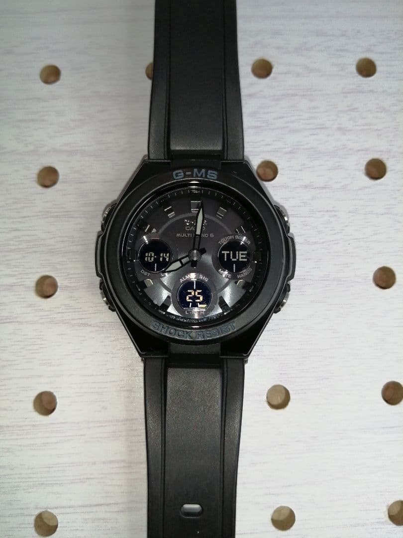 カシオG-shock G-MSbaby-g MSG-W100G 洗浄済み超美品