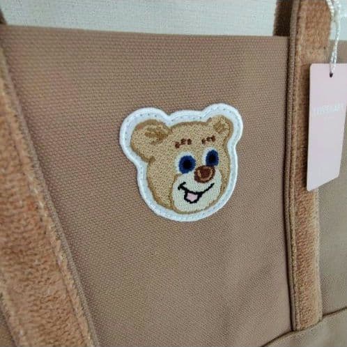 【新品】オールドテディ ワッペン トートバッグ《ベージュ小》フェイラー（匿名）